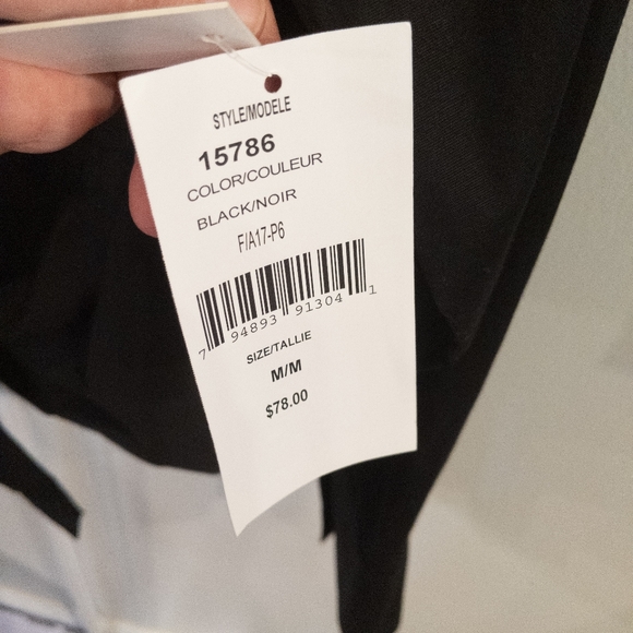 Design Lab Lord & Taylor tie front top M - Picture 6 of 7